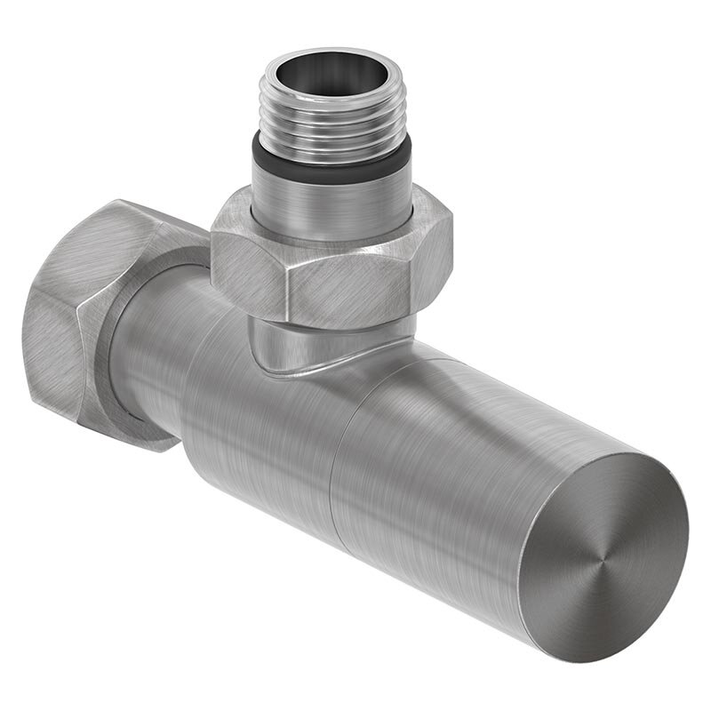 Изображение товара Вентиль угловой Sungereza 071-1400-1234 НР x НГ 1/2" x 3/4" сатин