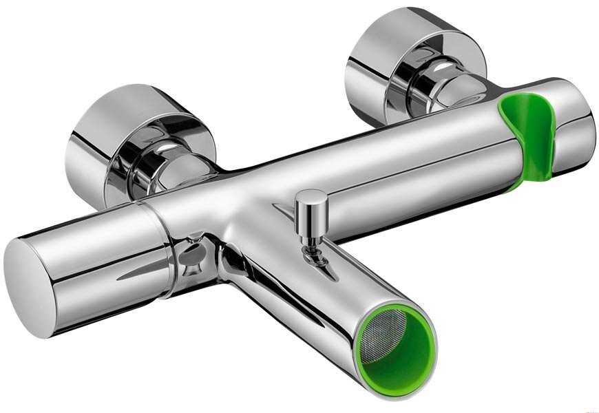 Изображение товара Смеситель Jacob Delafon TOOBI E8963-BN для ванны и душа, никель, 5 лет гарантии