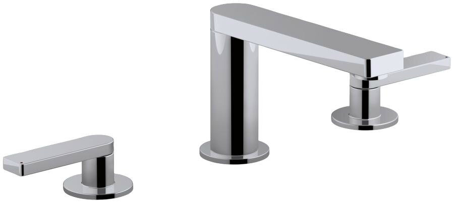 Изображение товара Современный смеситель Jacob Delafon Composed E73060-4-TT для раковины, латунь, хром/титан