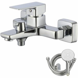 Изображение товара Смеситель для ванны и душа WesnaArt Narcis NAR06-310-25201, с душевым гарнитуром, хром