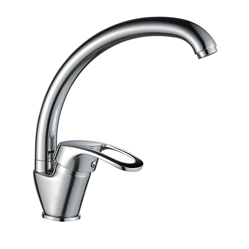 Изображение товара Смеситель для кухонной мойки WesnaArt Комета KOM17-12040 хром однорычажный