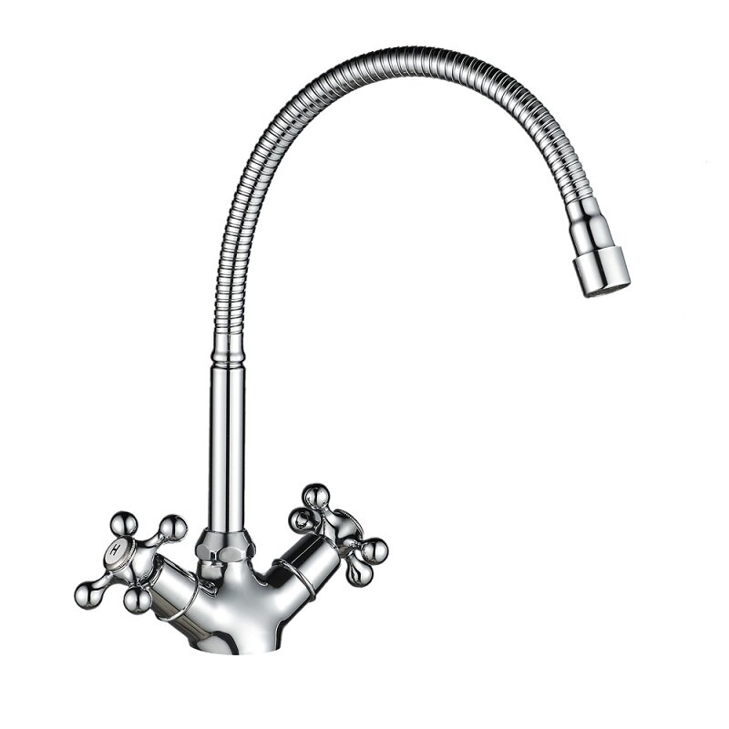 Изображение товара Смеситель для кухонной мойки WesnaArt Rassvet RAS02-180 хром