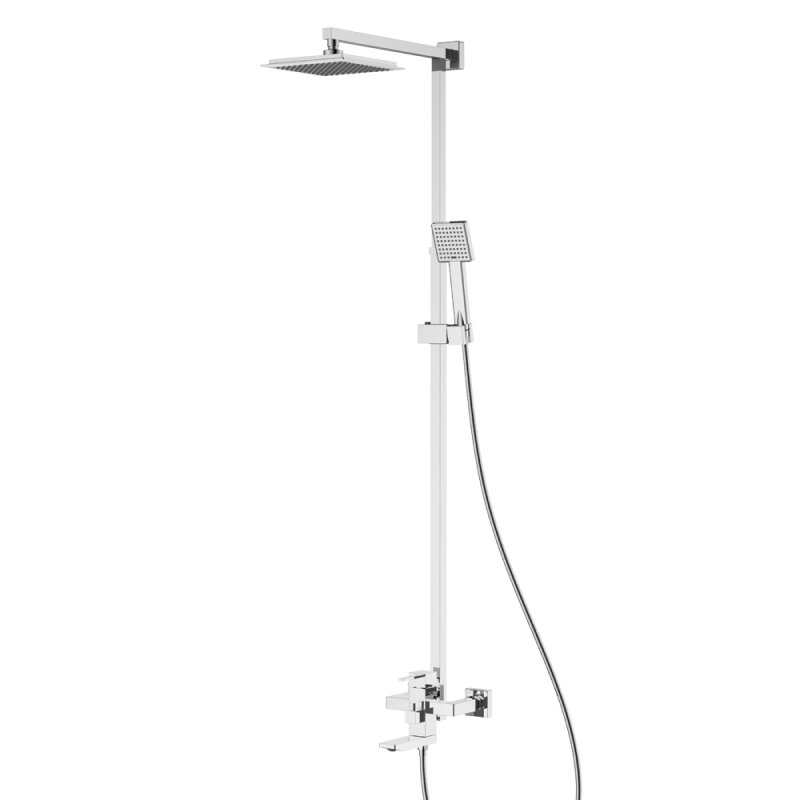 Изображение товара Душевая система WesnaArt Kristal KRI22-314, цвет хром Изображение товара Душевая система WesnaArt Kristal KRI22-314, цвет хром