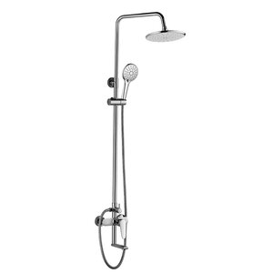Изображение товара Душевая система WesnaArt Nova NOV03-314 хром с тропическим душем и регулировкой высоты