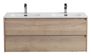 Изображение товара Тумба под раковину BelBagno Kraft 120 см подвесная Rovere Galifax Bianco