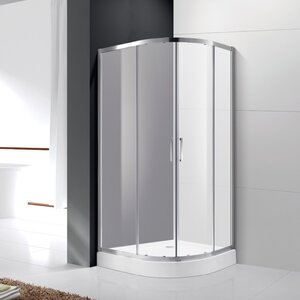 Изображение товара Душевой уголок Cezares MOLVENO-R-2-90-P-Cr 90x90 см матовое стекло хром