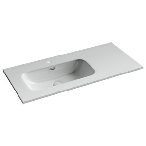 Изображение товара Раковина Ceramicanova Element CN7003L/CN7003R, 100 см, сантехфарфор, чаша слева/чаша справа, белый