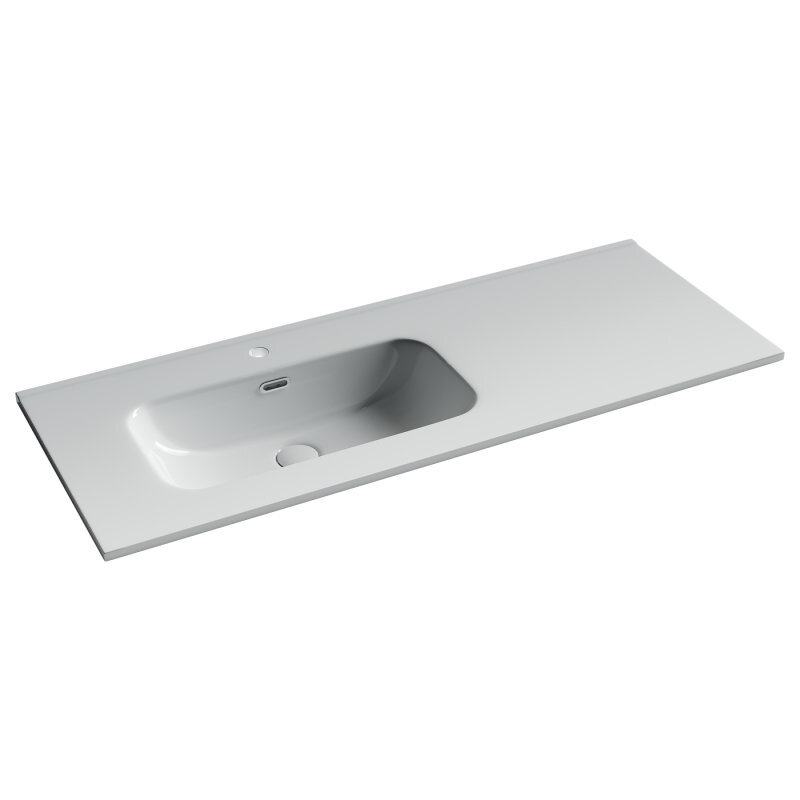 Изображение товара Раковина Ceramicanova Element CN7006L/CN7006R, 120 см, сантехфарфор, чаша слева/чаша справа, белый Изображение товара Раковина Ceramicanova Element CN7006L/CN7006R, 120 см, сантехфарфор, чаша слева/чаша справа, белый