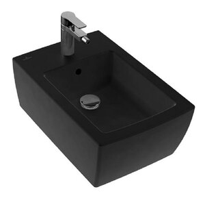 Изображение товара Биде Villeroy & Boch Memento 2.0, 443300R7, подвесное, pure black