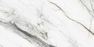 Изображение товара Керамогранит NewTrend Carrara Cersei D120208M, 60 x 120 см, матовый карвинг, белый