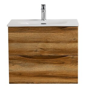 Изображение товара Тумба под раковину BelBagno Marino-Cer-Mini-500-2C-SO-RR-P, 50 см, подвесная, Rovere Rustico