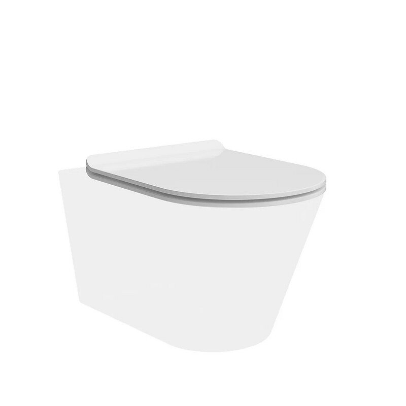 Изображение товара Сиденье для унитаза Kerama Marazzi Plaza Modern KMDP.сеат.00WHT с микролифтом белое Изображение товара Сиденье для унитаза Kerama Marazzi Plaza Modern KMDP.сеат.00WHT с микролифтом белое