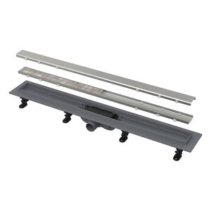 Изображение товара Трап для душа AlcaPlast APZ19-750 Simple с решеткой под плитку, хром