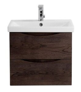 Изображение товара Тумба под раковину BelBagno Marino-Cer-Mini-600-2C-SO-RNG-P, 60 см, подвесная, Rovere Nature Grigio