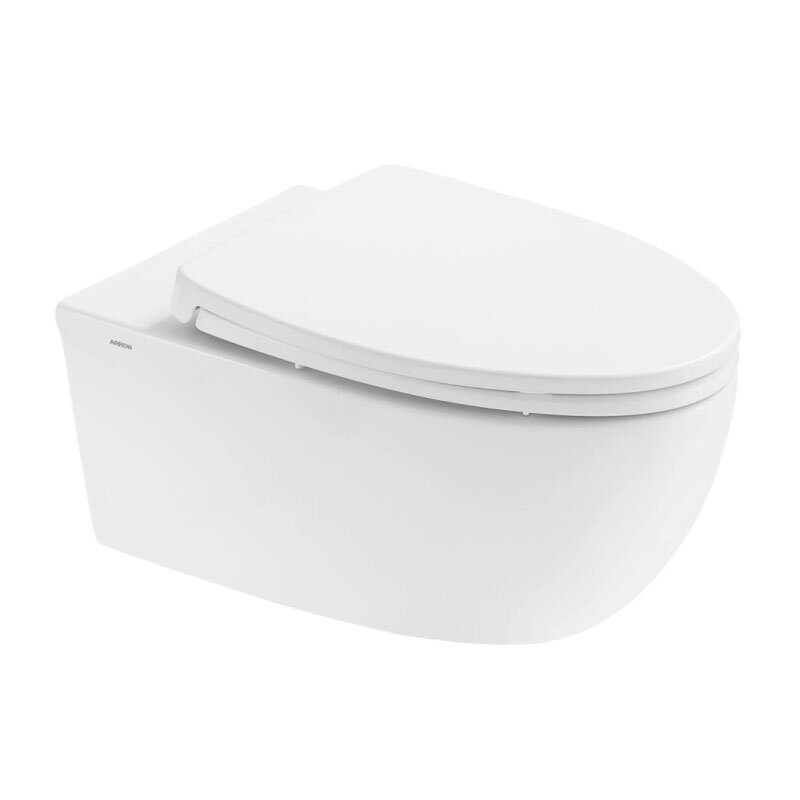 Изображение товара Подвесной унитаз Arrow AHB2162H безободковый белый с гарантией 10 лет