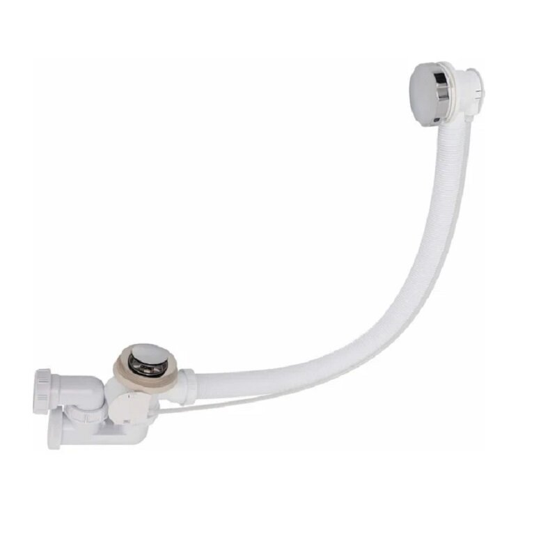 Изображение товара Слив-перелив для ванны Aquanet V55R 70 см полуавтомат хром