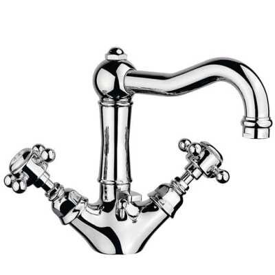 Изображение товара Nicolazzi Half Dome 1432 CR 70 - смеситель для раковины, хром, 16. 5 см излив