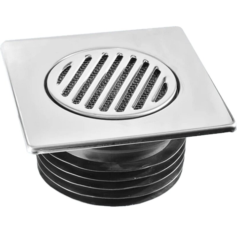 Изображение товара Дренажный трап McAlpine MRFGC3SNRV-110 149 x 149 мм хром комбинированный затвор