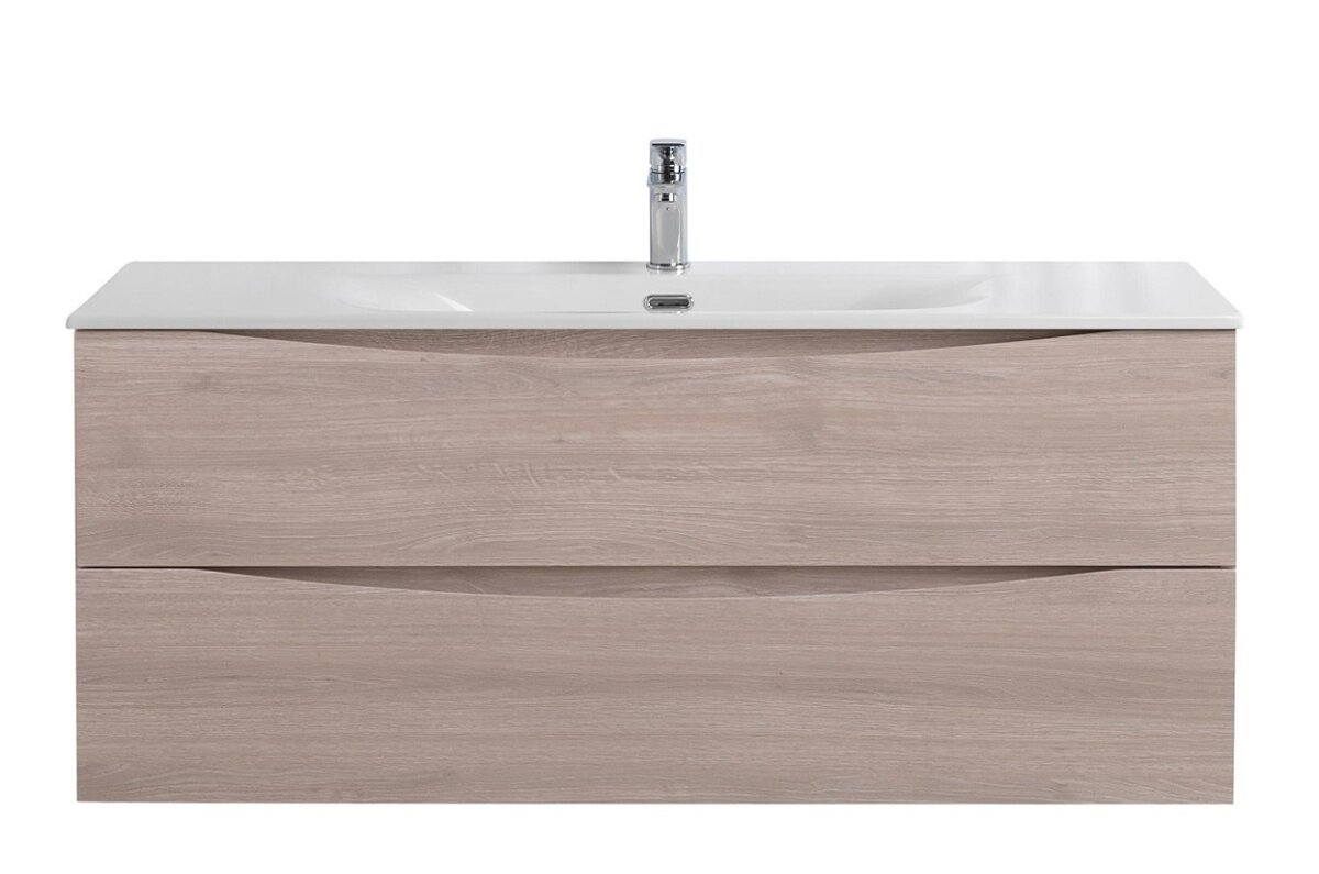 Изображение товара Подвесная тумба под раковину BelBagno Marino-Cer ключ 120 см Rovere Grigio