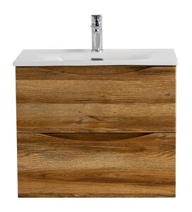 Изображение товара Тумба под раковину BelBagno Marino-Cer-N-600-2C-SO-RR-P 60 см подвесная Rovere Rustico