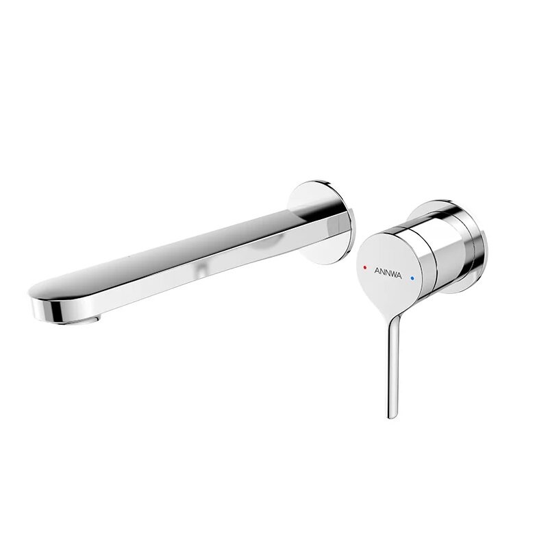 Изображение товара Смеситель для раковины Arrow N12RM6071CP с хром покрытием, 21.6 см