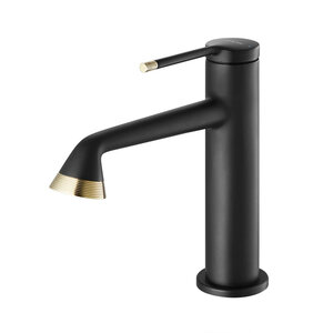 Изображение товара Смеситель для раковины Arrow AMP11855H, цвет черный матовый