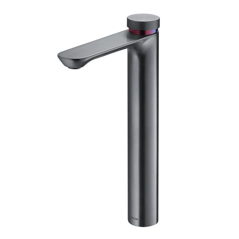 Изображение товара Смеситель для раковины Arrow AMP11872-1GG серый латунь однорычажный