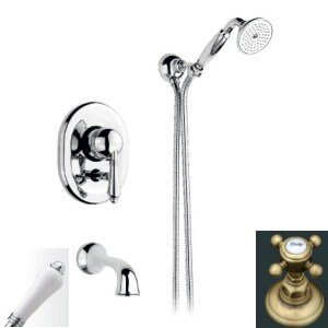 Изображение товара Смеситель Nicolazzi Classico Monokomandi 3400BZ76 для ванны, бронза/Mont Blanc