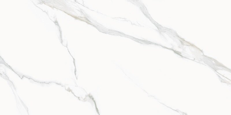 Изображение товара Керамогранит Delacora Calacatta Milazzo 60120CMI15, 120 x 60 см, Sugar-эффект, белый мрамор
