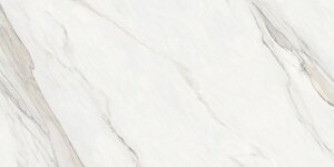 Изображение товара Керамогранит Delacora Calacatta Monsoon 60120CMN01 120x60 см белый мрамор с Sugar-эффектом