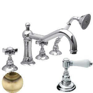 Изображение товара Смеситель Nicolazzi Tradizionale 1449BZ78 для ванны и душа, бронза Италия