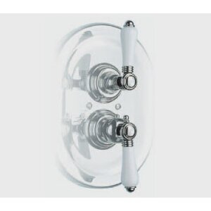 Изображение товара Nicolazzi Termostatic 4909CR78 - душевой смеситель, хром/PM Blanc, термостат