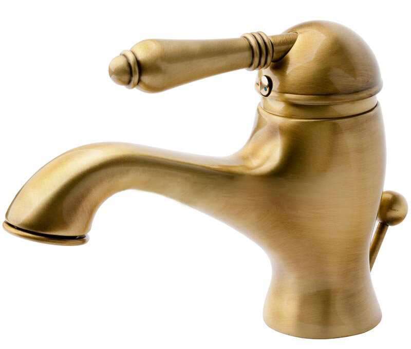 Изображение товара Смеситель Nicolazzi Classico Monokomandi 3402BZ75 бронза для раковины Италия