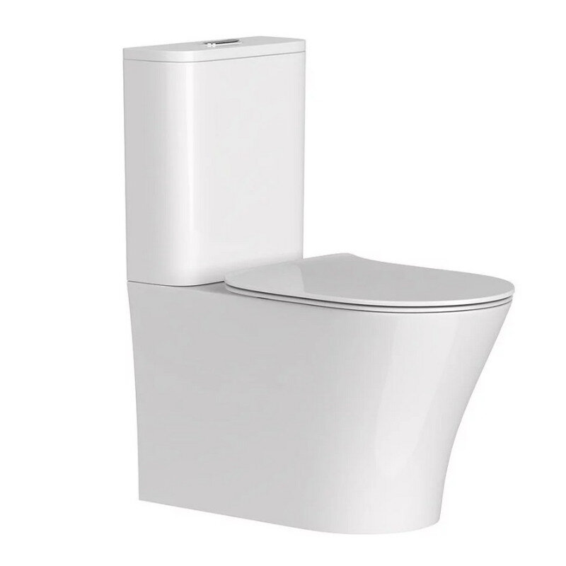 Изображение товара Унитаз Arrow AB2232H/AS8232D безободковый фарфор белый