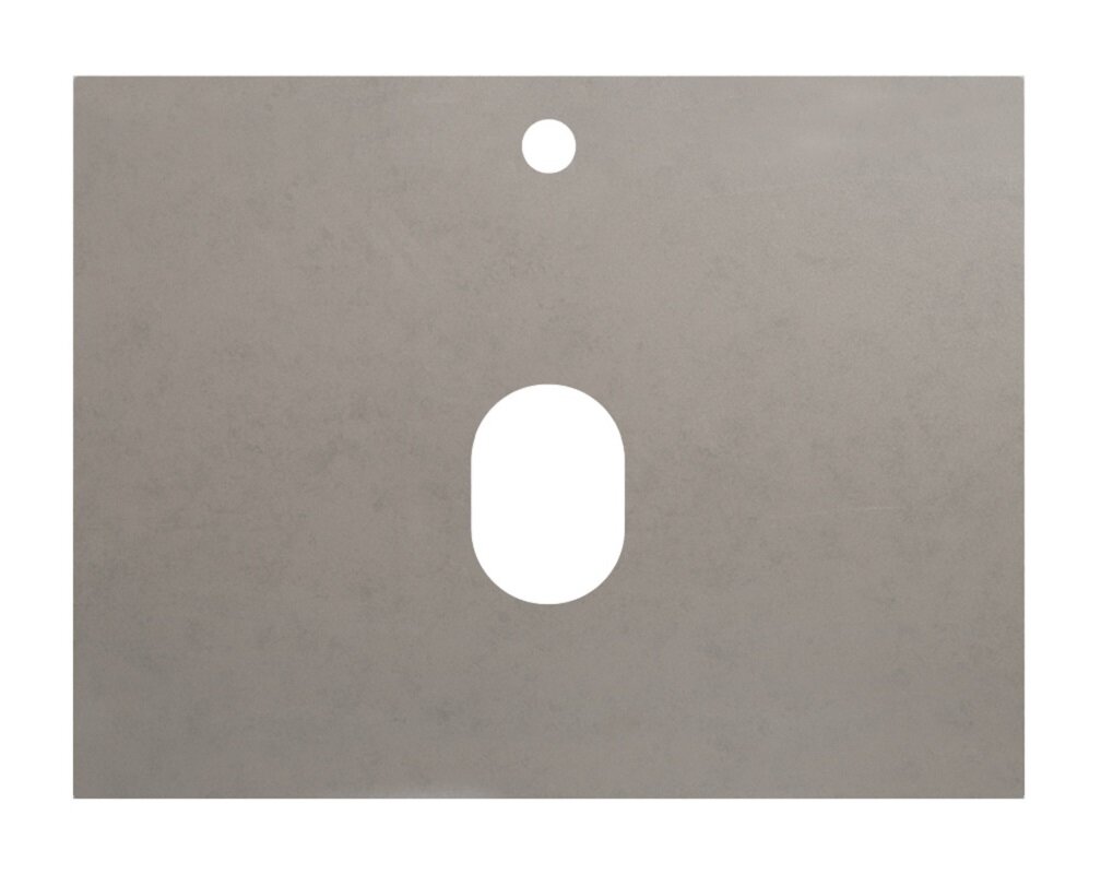 Изображение товара Столешница BelBagno KEP-60-CEM 60 см из керамогранита Cemento для ванной