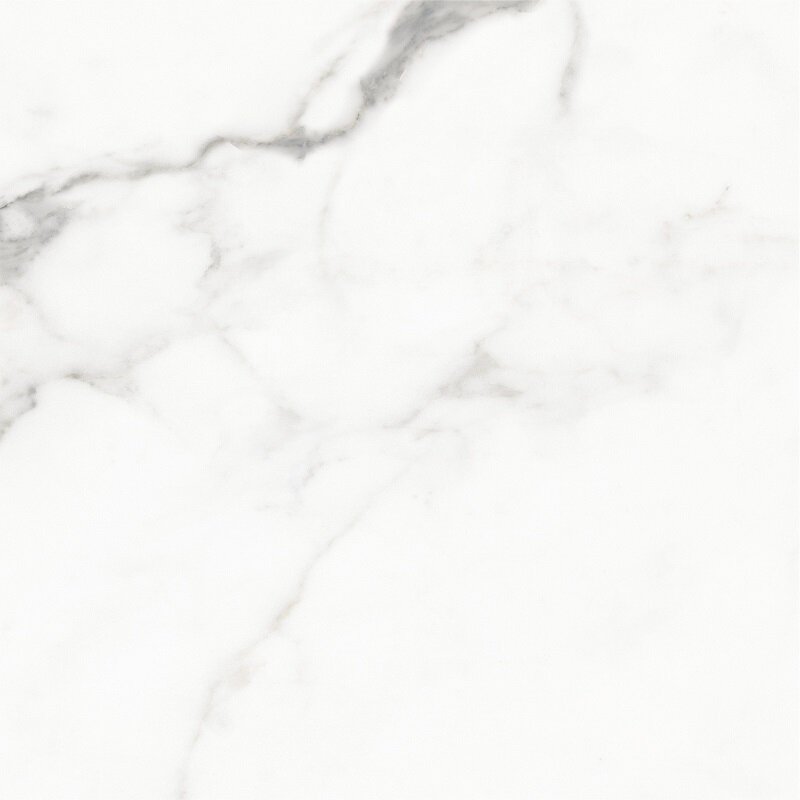 Изображение товара Керамогранит Delacora Calacatta Lincoln 60x60 см Sugar-эффект белый мрамор