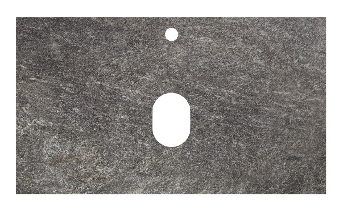 Изображение товара Столешница BelBagno KEP-80-GRN 80 см керамогранит серый прямоугольная