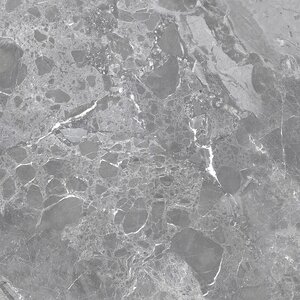 Изображение товара Керамогранит Delacora Greiny Graphite 6060GRY25, 60 x 60 см, Sugar-эффект, графит