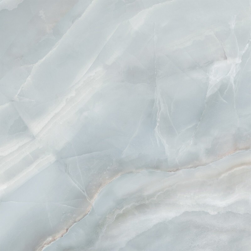 Изображение товара Керамогранит Delacora Onyx Breez 6060ONB06, 60 x 60 см, Sugar-эффект, голубой
