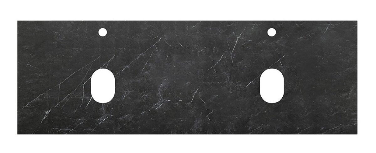 Изображение товара Столешница BelBagno KEP-140-2-MNO 140 см из керамогранита Marmo Nero Opaco