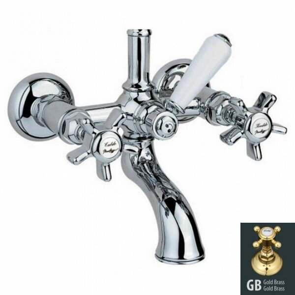 Изображение товара Смеситель Nicolazzi Dames Anglaises 1400GB18 для душевой стойки золото Италия