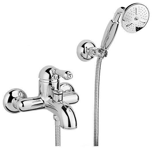 Изображение товара Cмеситель Nicolazzi El Capitan 3401CR75 для ванны с душем, ручка металл, хром