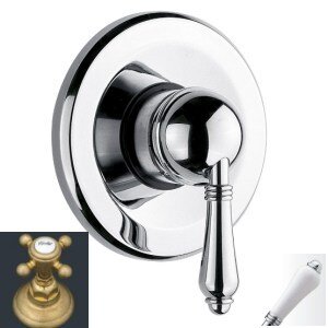 Изображение товара Смеситель Nicolazzi Classico Monokomandi 3406GO76 для душа золото Италия