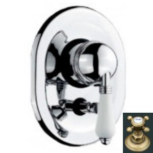 Изображение товара Смеситель Nicolazzi Classico Monokomandi 3460BZ76 для ванны и душа бронза Италия