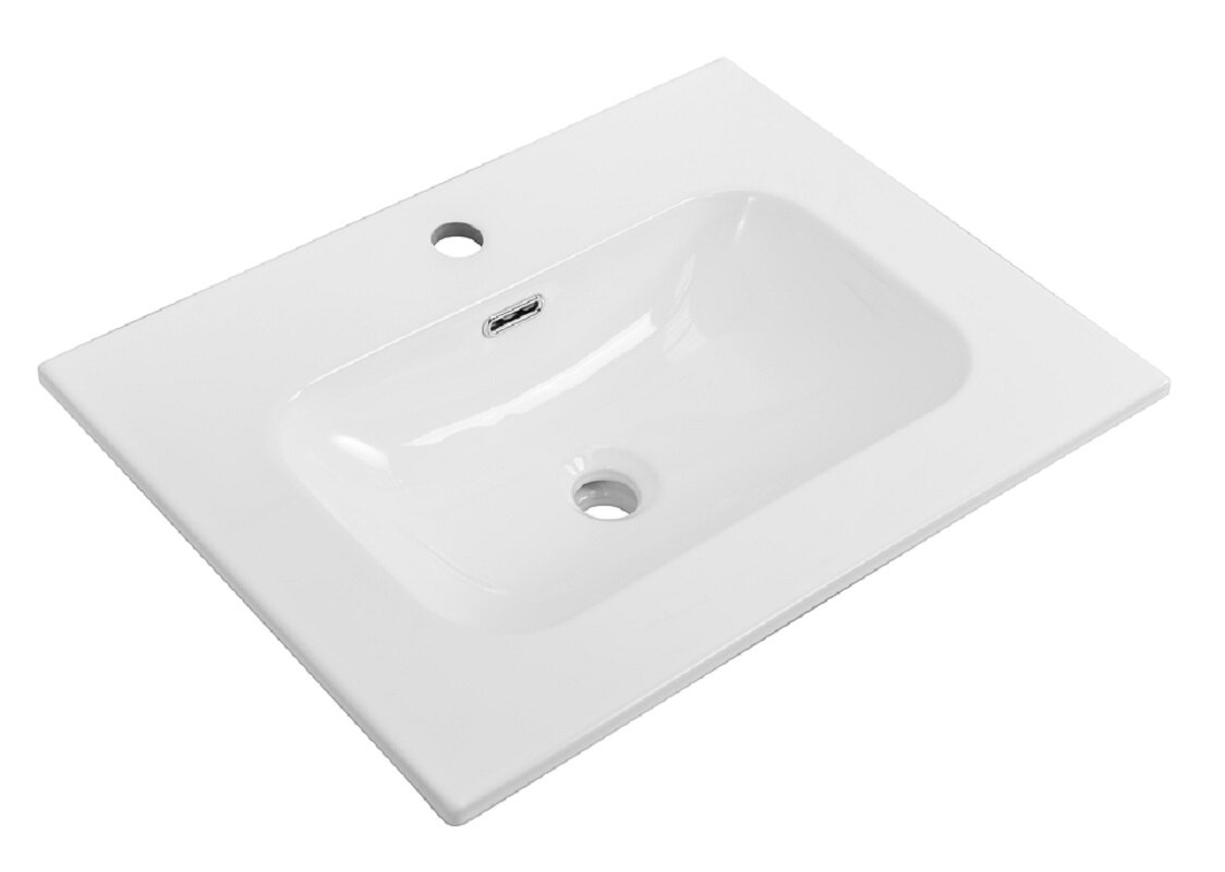 Изображение товара Раковина Cezares Eco CZR-8073-60, 61 см, керамика, белый Изображение товара Раковина Cezares Eco CZR-8073-60, 61 см, керамика, белый