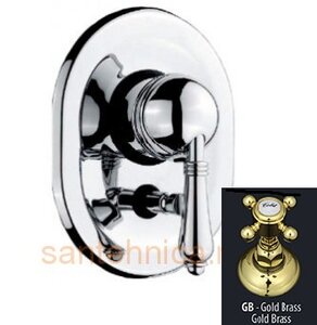 Изображение товара Смеситель для ванны и душа Nicolazzi Classico Monokomandi 3460GB75 золото