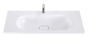 Изображение товара Раковина Cezares Eco CZR-900/480-LV-MR-ECO-F 90 см искусственный камень белая