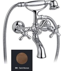 Изображение товара Смеситель для ванны Nicolazzi 2501DB Nuova Brenta бронза - стиль ретро, италия