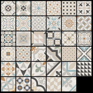 Изображение товара Керамогранит NewTrend Design Art Design Mix 3 GP2020DMX11, 20 x 20 см, матовый, цвет разноцветный