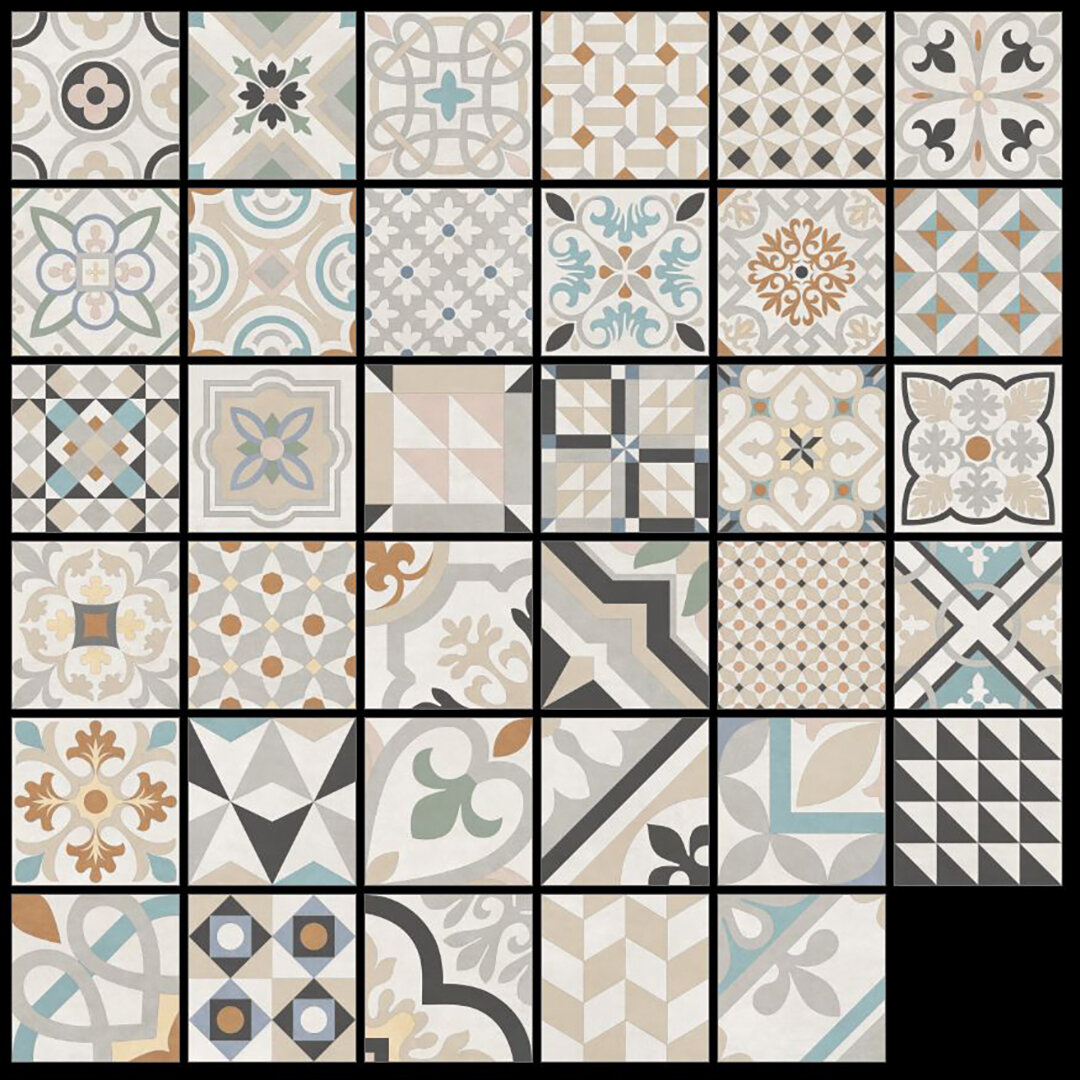 Изображение товара Керамогранит NewTrend Design Art Design Mix 3 разноцветный матовый 20x20 см